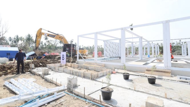 Pembangunan Huntara di Tiga Provinsi Capai Momentum Positif, Satgas PRR Targetkan Penyelesaian Menjelang Lebaran
