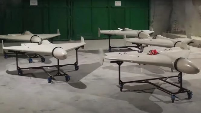 Kontroversi Alokasi Anggaran Pertahanan: Drone Tempur Iran Shahed-136 Versus Robot Anjing Polri Seharga Miliaran Rupiah