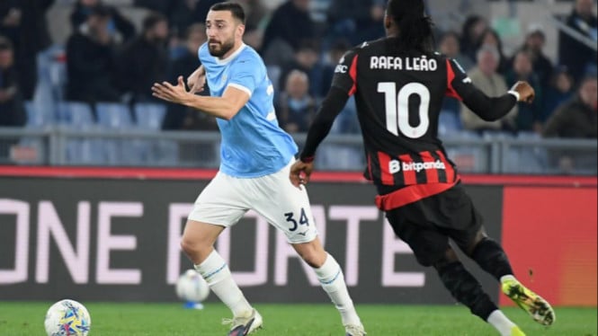 Mimpi Juara AC Milan Pupus di Roma: Rossoneri Tumbang dari Lazio, Jarak dengan Inter Milan Semakin Menganga