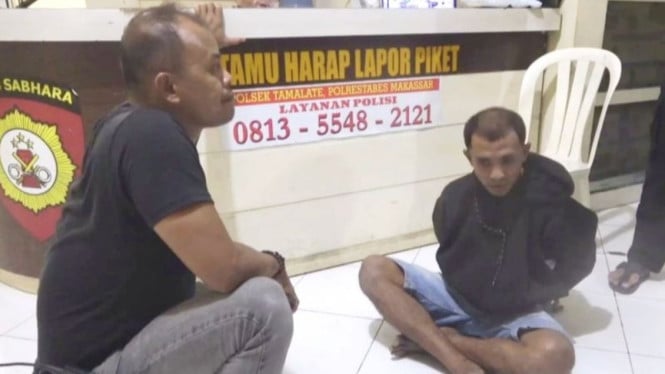 Dendam Cinta Berujung Tragis: Tersangka Penyerangan Air Keras Diamankan Polres Makassar