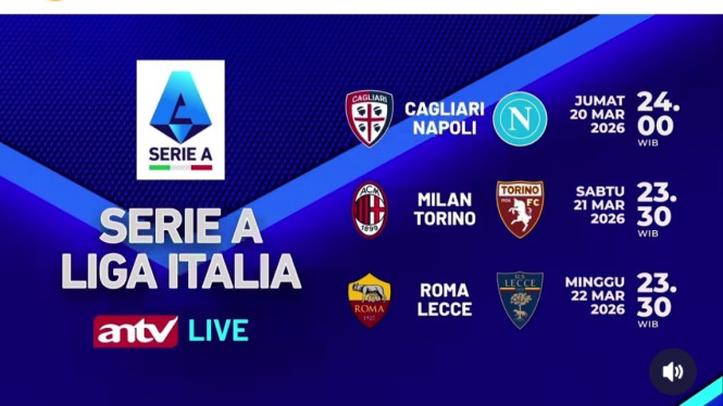 ANTV Persembahkan Pertandingan Liga Italia Berkelas Dunia untuk Meramaikan Perayaan Lebaran Bersama Keluarga