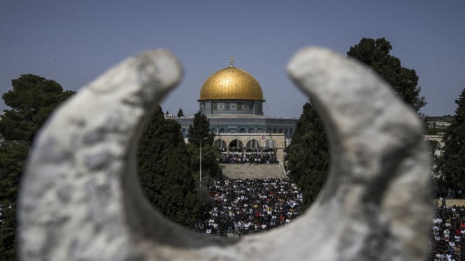 Otoritas Israel Membatasi Akses Ibadah Umat Muslim di Masjid Al-Aqsa pada Perayaan Idul Fitri