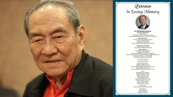 Pengusaha Terkemuka Michael Bambang Hartono Akan Disemayamkan di Tanah Kelahirannya Rembang