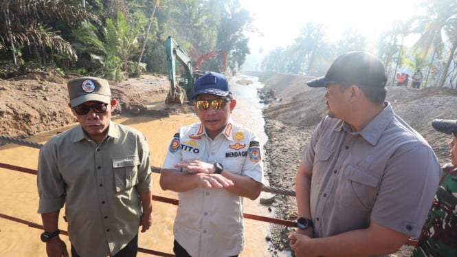 Satgas Pascabencana Prioritaskan Rehabilitasi Infrastruktur Sungai di Tiga Provinsi Sumatera