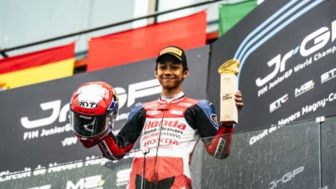 Kiandra Ramadhipa Siap Berlayar ke Panggung Moto3 Junior 2026, Harapan Baru Motorsport Indonesia