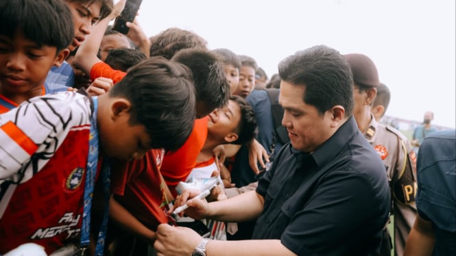 Menteri Thohir Dorong Bali 7s 2026 Sebagai Platform Pengembangan Talenta Muda Sepakbola Nasional