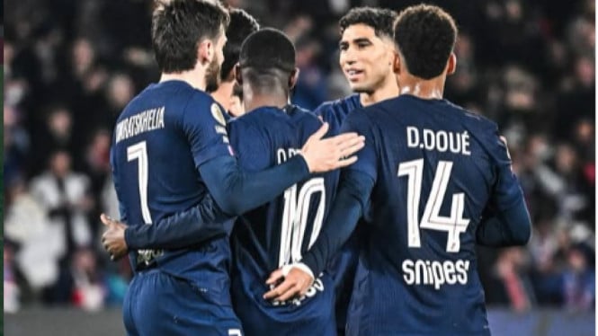 Kemenangan Gemilang PSG di Parc des Princes, Hakimi Catat Sejarah dengan Penampilan Ke-200