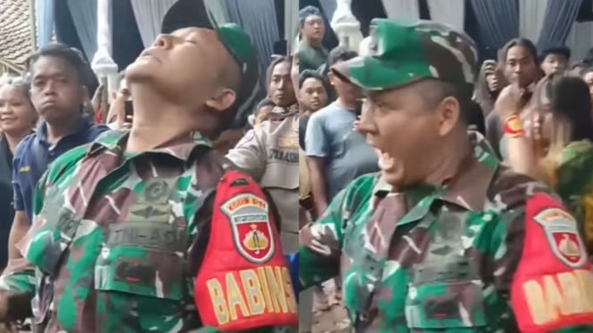 Insiden Kesurupan Anggota TNI Saat Mengamankan Pertunjukan Kuda Lumping di Banyumas Menciptakan Kepanikan Massal
