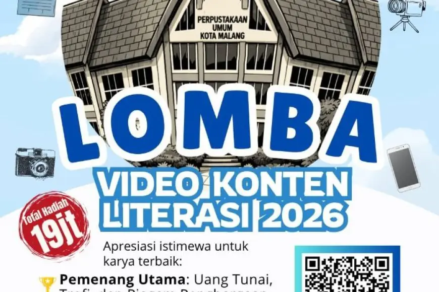 Kompetisi Video Literasi Kota Malang 2026 Resmi Dimulai, Kesempatan Emas bagi Kreator Muda untuk Mengangkat Isu Sosial