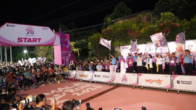 Sinergi Korlantas dan Polda Bali Jamin Kemala Run 2026 Berlangsung Aman dan Tertib
