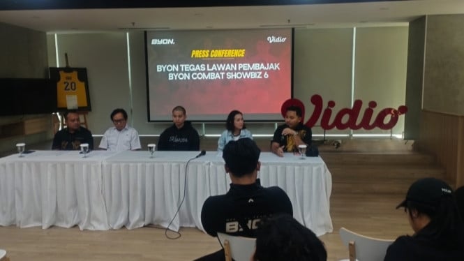 Vidio dan BYON Combat Lakukan Penyidikan Terhadap Sindikat Pembajak Siaran Olahraga Combat