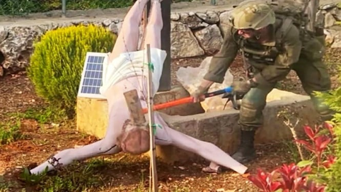 IDF Akui Keaslian Video Perusakan Patung Yesus di Lebanon, Janji Investigasi Mendalam