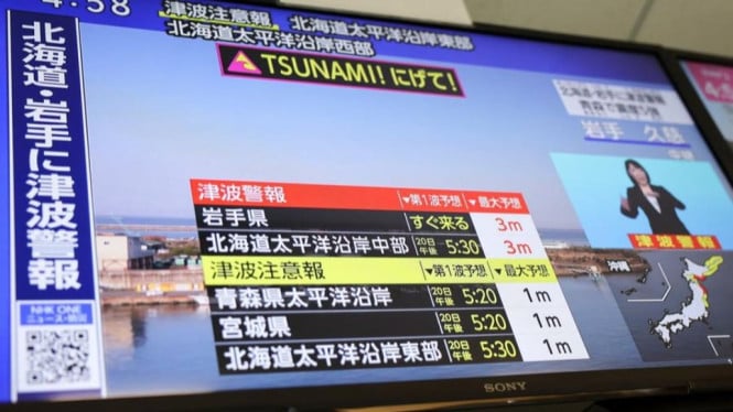 Jepang Dikejutkan Gempa Berkekuatan 7,5 Magnitudo: Sistem Transportasi Lumpuh dan PLTN Fukushima dalam Pemantauan Intensif