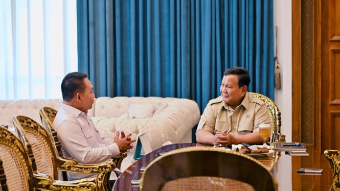 Pertemuan Strategis Dudung-Prabowo di Istana Negara: Fokus Penguatan Pertahanan dan Analisis Situasi Geopolitik Internasional