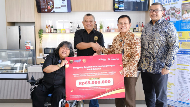 Bank Jakarta Komitmen Pemberdayaan Penyandang Disabilitas Melalui Program Pelatihan Keterampilan