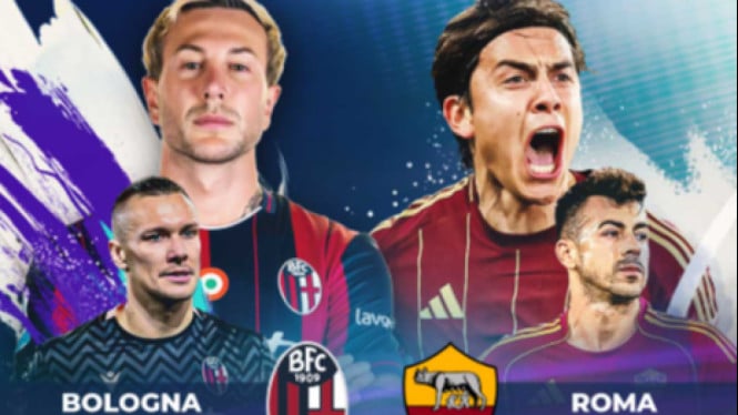 Laga Bologna versus AS Roma Menghadirkan Pertarungan Seru di Gelaran Serie A Italia, ANTV Siarkan Langsung Aksi Pemain Bintang