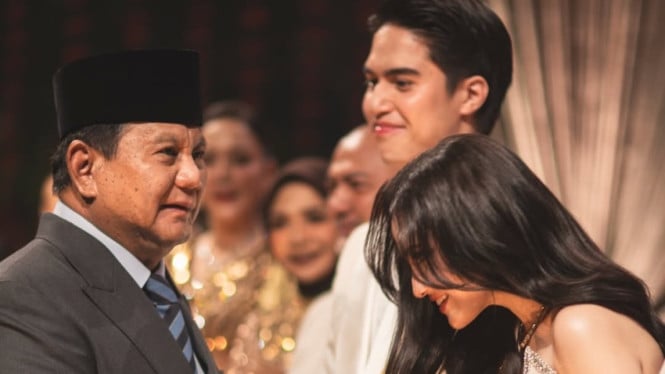 Momen Bersejarah di Resepsi El Rumi: Ketua Umum Gerindra Saksikan Pertemuan Ahmad Dhani dan Maia Estianty Setelah Bertahun-tahun
