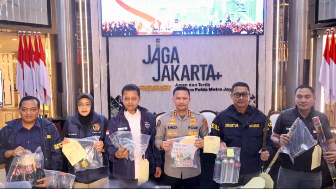 Polda Metro Jaya Amankan 101 Tersangka Kasus Gangguan Keamanan pada Perayaan Hari Buruh