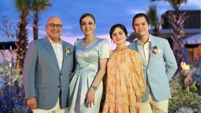 Maia Estianty Bersyukur Atas Pernikahan Dul Jaelani dan Tissa Biani, Mohon Doa Untuk Kebahagiaan Keluarga