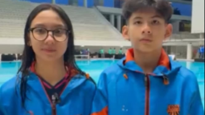 Persaingan Sarat Emosi: Sheva dan Altien Kwan Bawa Kebanggaan Keluarga dalam Renang Artistik Kejurnas Akuatik 2026