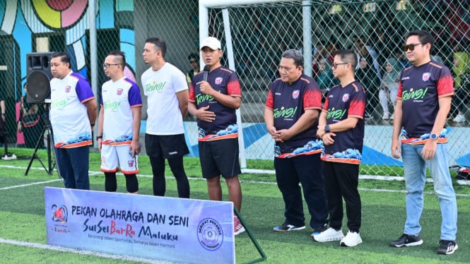 Solidaritas Buruh Pegadaian Sulsel Berkumandang Melalui Festival Olahraga dan Seni di Makassar