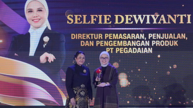 Selfie Dewiyanti, Direktur Pegadaian Raih Penghargaan Indonesia Leading Women Awards 2026 atas Dedikasi Kepemimpinan