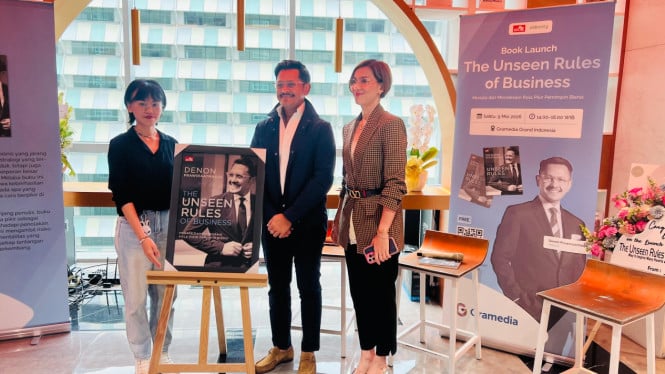 Denon Prawiraatmadja Meluncurkan Buku 'The Unseen Rules of Business': Membedah Rahasia Kepemimpinan dari Pengalaman Industri Strategis