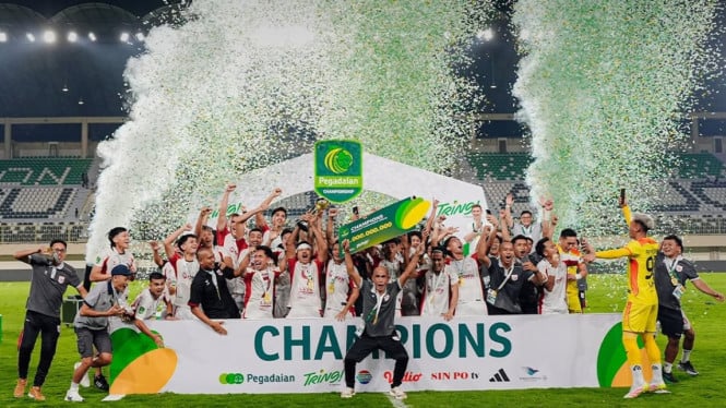 Garudayaksa FC Raih Mahkota Juara Pegadaian Championship 2025/2026 Setelah Drama Penalti Melawan PSS Sleman