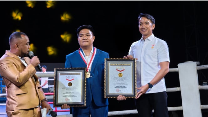 Hammer Fight Series 3 Ciptakan Sejarah: Dua Rekor MURI Terpecahkan dalam Festival Olahraga Kombat Spektakuler