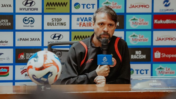 Mauricio Souza Protes Keputusan Wasit, Persija Merasa Dirugikan dalam Laga Melawan Persib