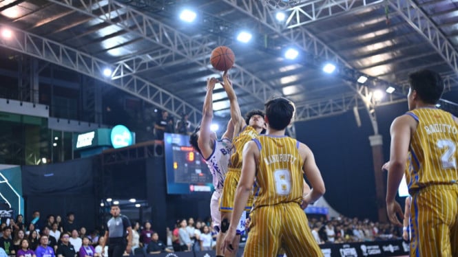 Empat Kontestan Terbaik Bersaing Sengit Meraih Mahkota Campus League 2026 Basketball The Nationals