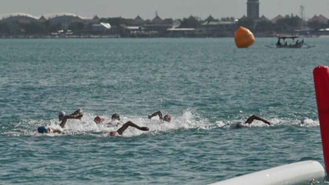 Dominasi China-Vietnam di Kejuaraan Renang Samudra Asia 2026, Mimpi Medali Atlet Indonesia Terhenti di Perairan Jimbaran