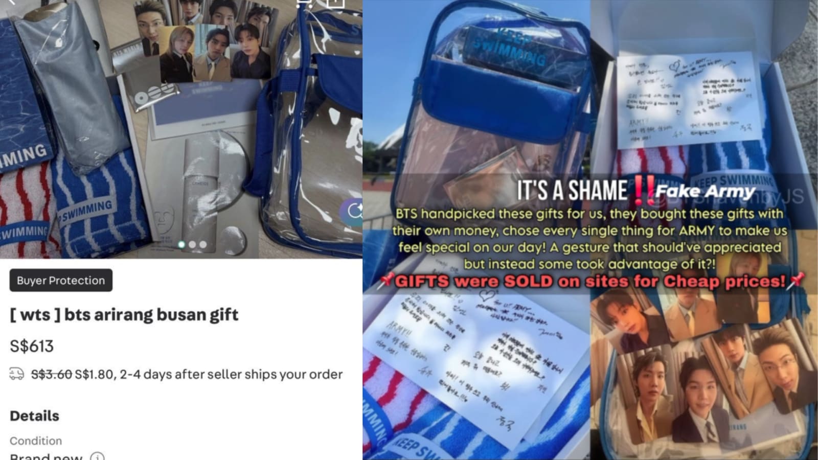 Merchandise Eksklusif Konser BTS di Busan Beredar di Pasaran Online, Fans Protes Keras Atas Penjualan Ilegal