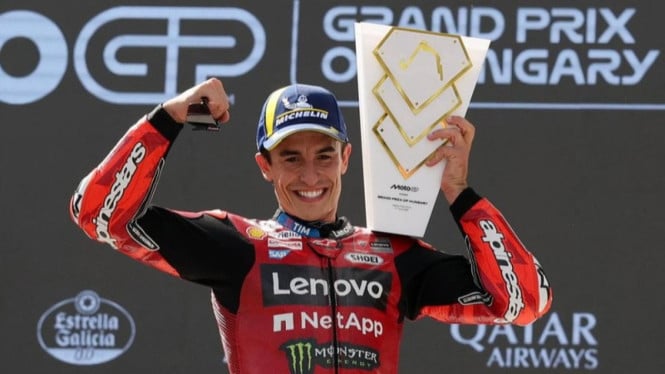 Marc Marquez Pimpin Uji Coba Revolusioner Motor MotoGP 850cc, Ducati Buka Halaman Baru Olahraga Balap Internasional