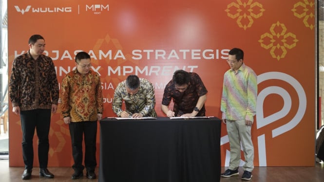 MPMRent Perkuat Komitmen Mobilitas Hijau dengan Kolaborasi Strategis Kendaraan Listrik Wuling Motors