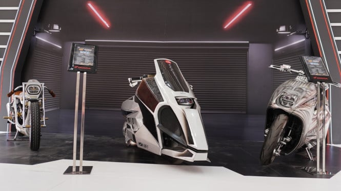 Kolaborasi Inovasi dan Kreativitas: Honda Tampilkan Sepeda Motor Custom di Jakarta Fair 2026