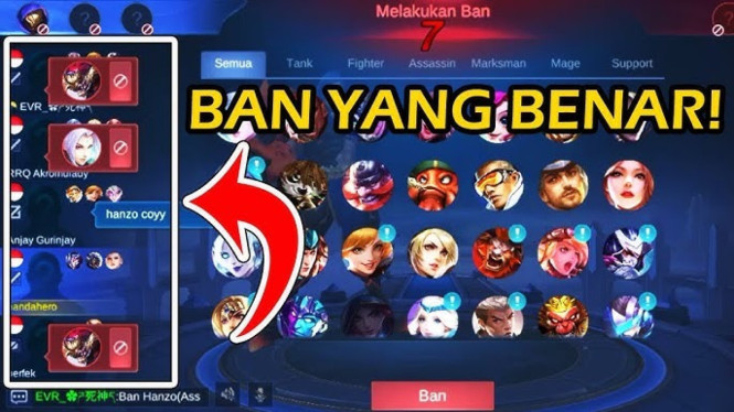 Analisis Meta Ranked Season 41 Mobile Legends: Hero-Hero Dominan yang Harus Diwaspadai dalam Draft Pick
