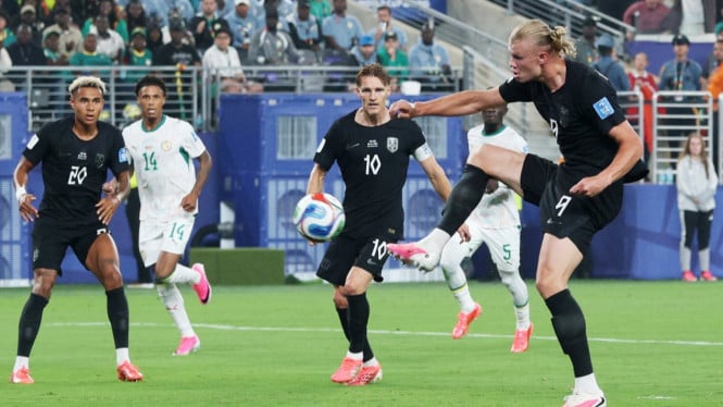 Haaland Membuktikan Kualitas Dunia dengan Dua Gol, Norwegia Pastikan Tempat di Piala Dunia 2026