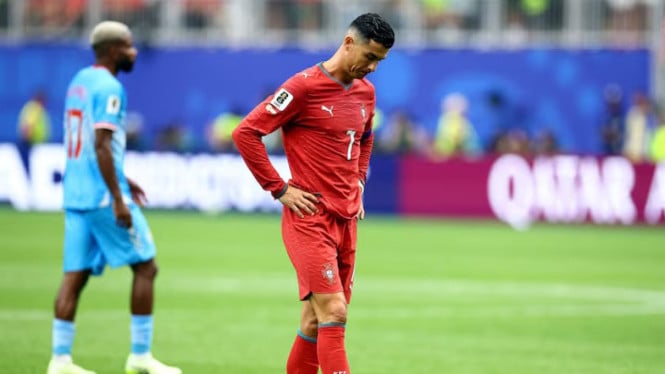 Martinez Pertahankan Ronaldo Pasca Hasil Imbang Kontra DR Congo, Soroti Kepemimpinan Kapten Timnas Portugal