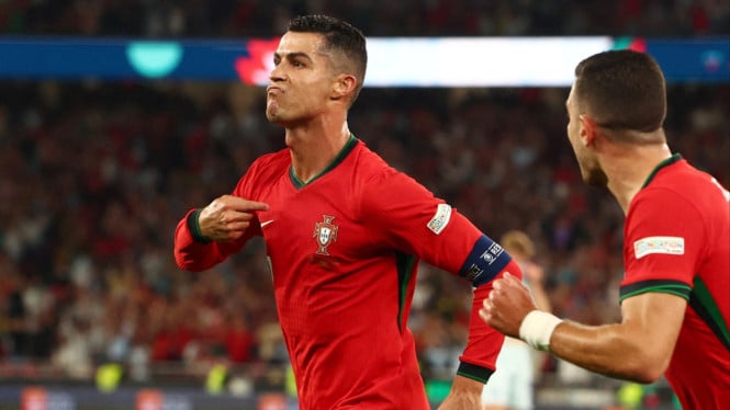 Ledakan Gol Portugal: Ronaldo dan Skuad Selecao Dominasi Uzbekistan dengan Kemenangan Besar 5-0