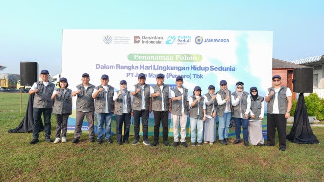 Komitmen Jasa Marga Terhadap Keberlanjutan Lingkungan: Program Penanaman Pohon Masif di Sepanjang Jaringan Tol Nasional