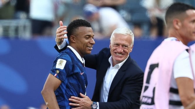 Pelatih Timnas Prancis Deschamps Absen dari Sideline saat Les Bleus Taklukkan Norwegia, Begini Penjelasannya