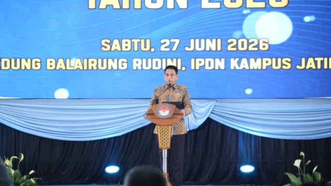 Wamendagri Tekankan Pentingnya Integritas Moral bagi Generasi Aparatur Negara dari IPDN