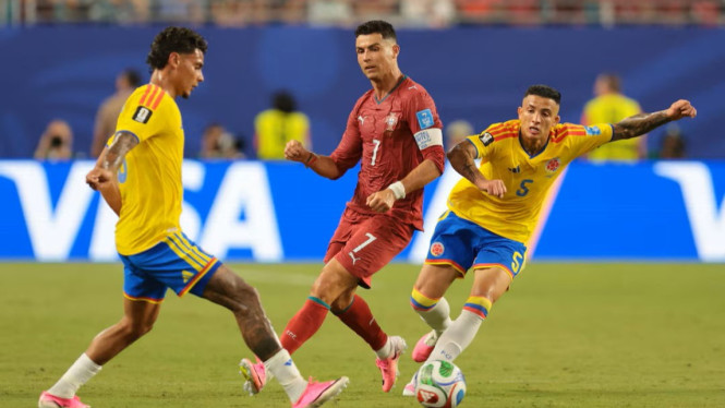 Pertandingan Kolombia-Portugal Berakhir Seri, Ronaldo Kembali Gagal Mencetak Gol dan RD Kongo Raih Tiket 32 Besar Piala Dunia 2026
