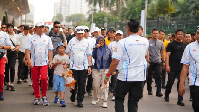 Kapolri Manfaatkan Pekan Olahraga Polri sebagai Momentum Memperkuat Hubungan dengan Masyarakat Menjelang Hari Bhayangkara