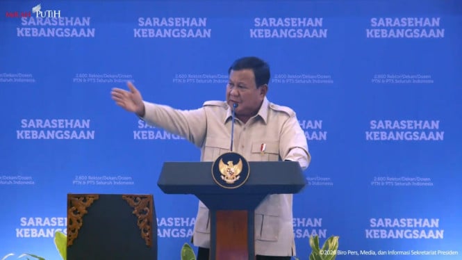 Prabowo Mobilisasi Akademisi dan Intelektual Nasional untuk Pemecahan Krisis Multidimensi Bangsa