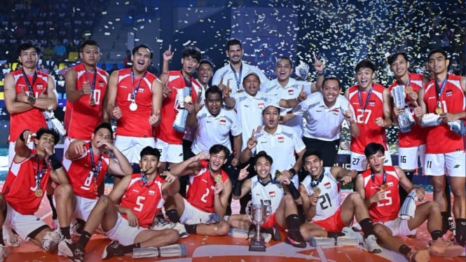 Prestasi Gemilang Voli Putra Indonesia: Juara AVC Men's Cup 2026 Usai Taklukkan Korea Selatan