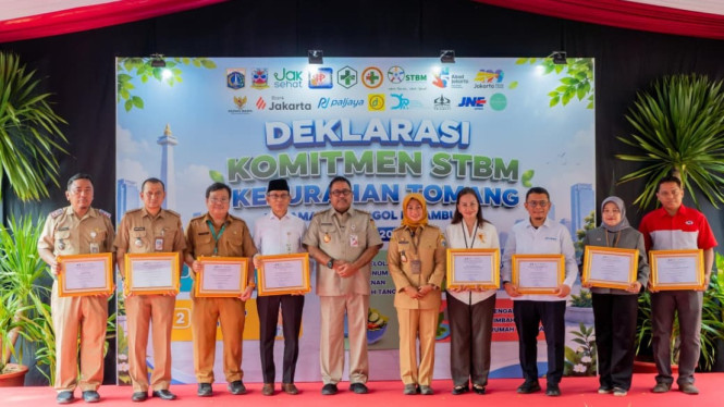 Bank Jakarta Wujudkan Komitmen Sosial Melalui Pembangunan MCK Komunal di Kelurahan Tomang