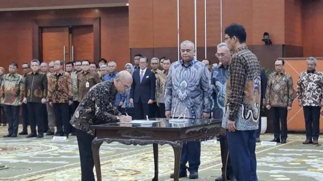 Menteri Keuangan Purbaya Resmi Melantik Tiga Dirjen Baru dalam Reorganisasi Struktural Kemenkeu
