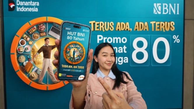 BNI Memberikan Penawaran Spektakuler di Peringatan Ulang Tahun Kedelapan Puluh Tahunnya dengan Berbagai Keuntungan hingga Jutaan Rupiah